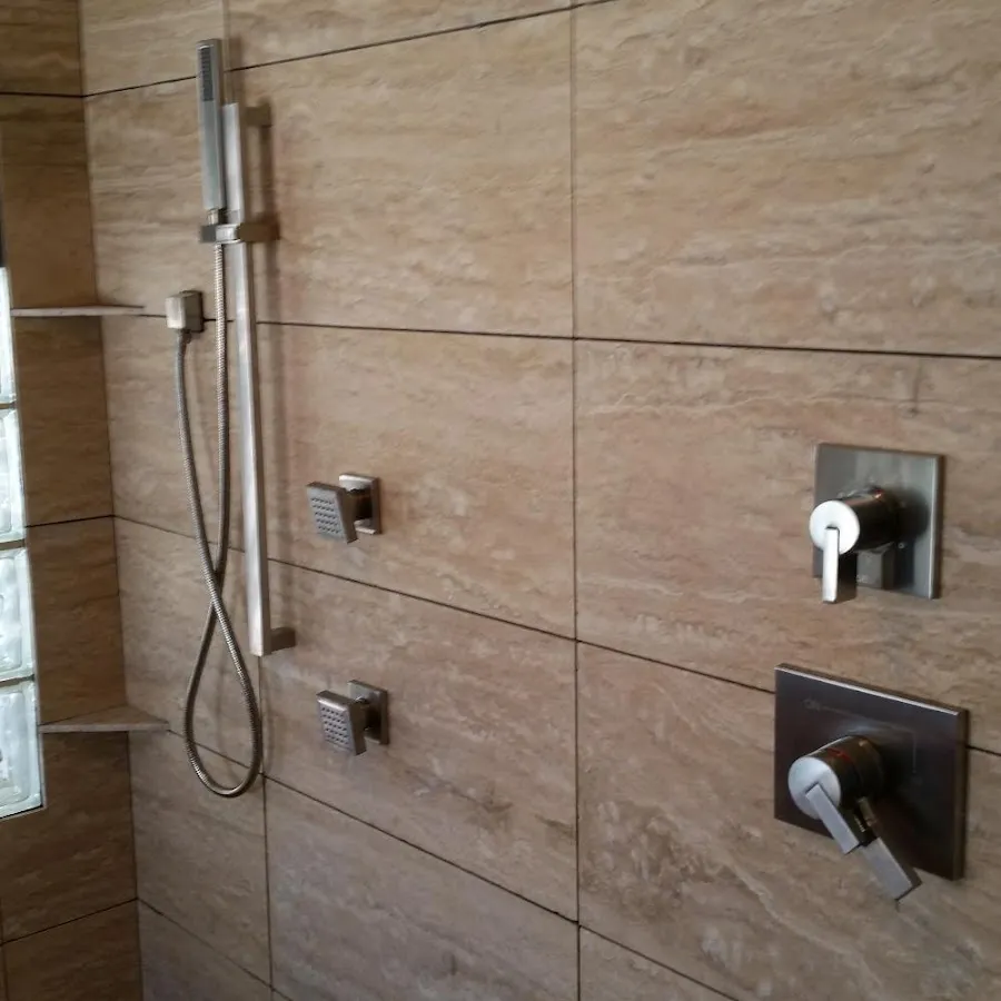 Shower fixture installation for Water Heater Replacement in Orosi